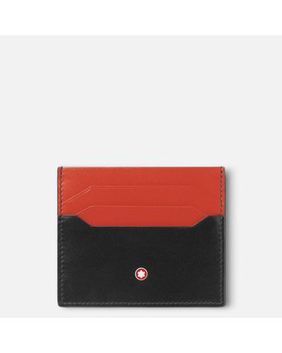 Montblanc Meisterstück Card Holder 6cc - Red