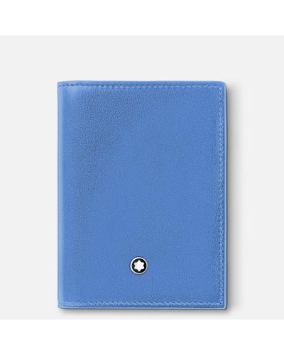 Montblanc Meisterstück Card Holder 4cc - Card Holders - Blue