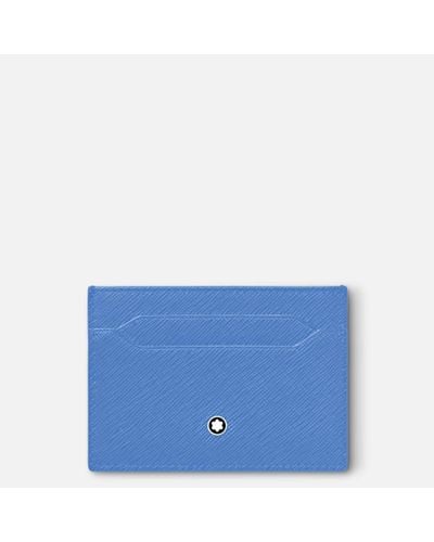Montblanc Sartorial Card Holder 5cc - Card Cases - Blue