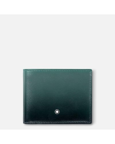 Montblanc Meisterstück Wallet 6cc - Credit Card Wallets - Green
