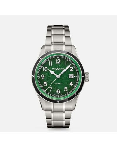 Montblanc 1858 Automatic Date 0 Oxygen - Wrist Watches - Green