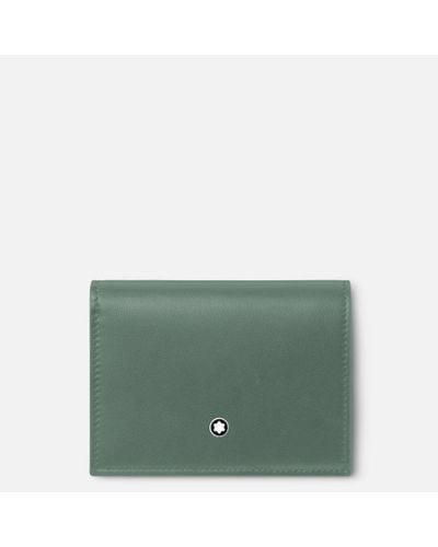 Montblanc Soft Nano Continental Wallet - Green