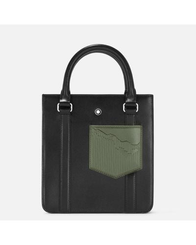 Montblanc Meisterstück Shopping Bag Mini - Tote Bags - Black