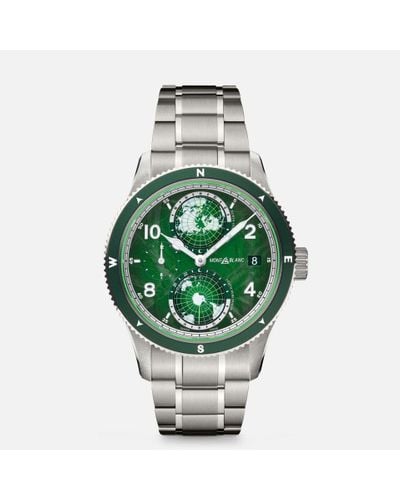 Montblanc 1858 Geosphere 0 Oxygen - Wrist Watches - Green