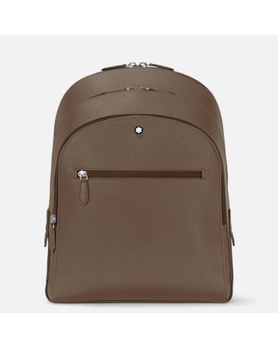 Montblanc Sartorial Medium Backpack 3 Compartments - Backpacks - Brown