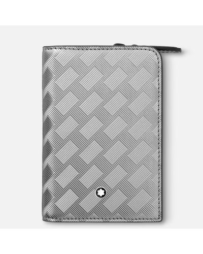 Montblanc Extreme 3.0 Card Holder 3cc With Zippered Pocket - Card Holders - Gray