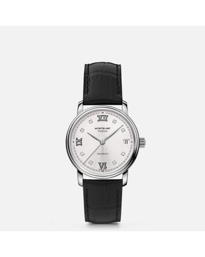 Montblanc Tradition Automatic Date 32 Mm - Black