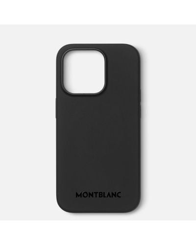 Montblanc Selection Phone Case For Apple Iphone 15 Pro With Magsafe - Black