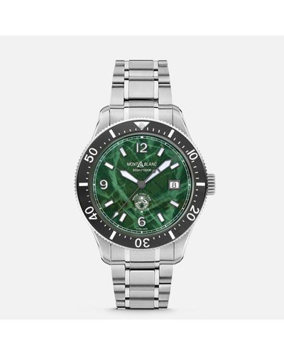 Montblanc 1858 Iced Sea Automatic Date - Green
