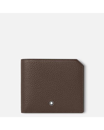 Montblanc Soft Grain Wallet 8cc - Credit Card Wallets - Brown