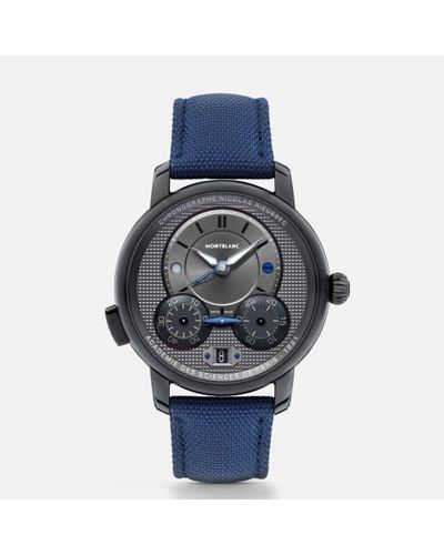 Montblanc Star Legacy Nicolas Rieussec Chronograph 43mm Limited Edition - Blue