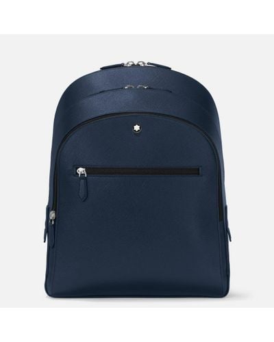 Montblanc Sartorial Medium Backpack 3 Compartments - Backpacks - Blue