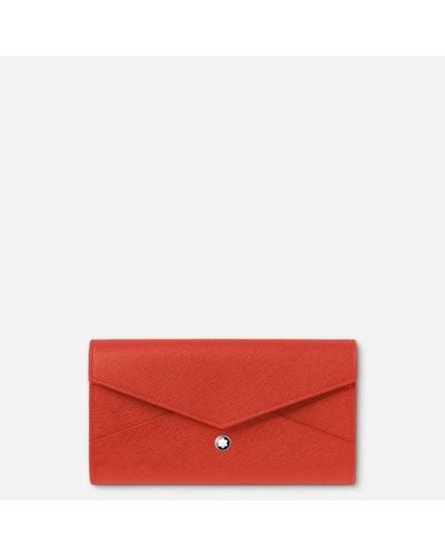 Montblanc Sartorial Continental Wallet - Wallets - Red
