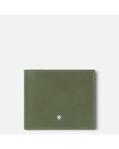 Montblanc Meisterstück Wallet 8cc - Green