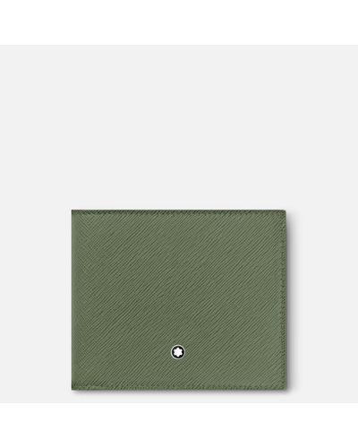 Montblanc Sartorial Wallet 8cc - Credit Card Wallets - Green