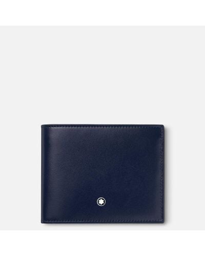 Montblanc Meisterstück Wallet 6cc - Credit Card Wallets - Blue