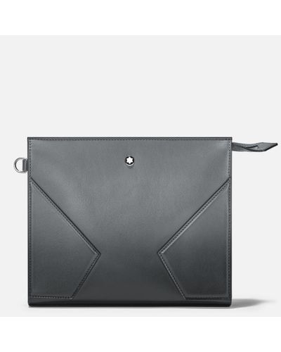 Montblanc Meisterstück Pochette - Clutch Bags - Gray