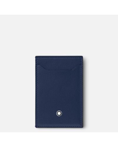 Montblanc Meisterstück Card Holder 3cc - Card Holders - Blue