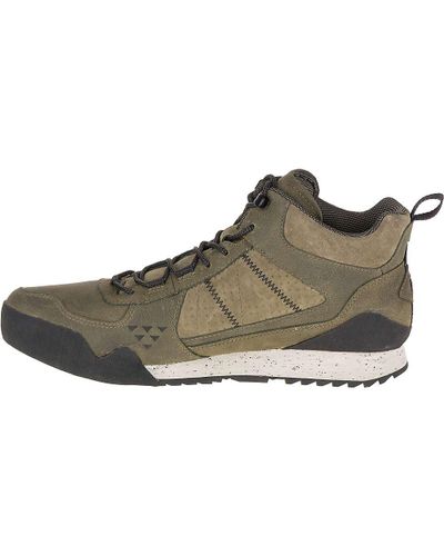 merrell burnt rock mid waterproof