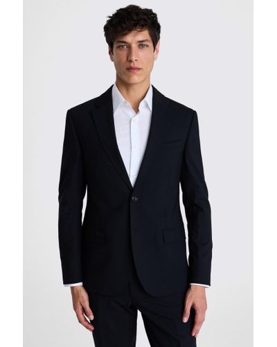 DKNY Slim Fit Suit Jacket - Blue