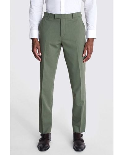 Ted Baker Tailored Fit Trousers - Green