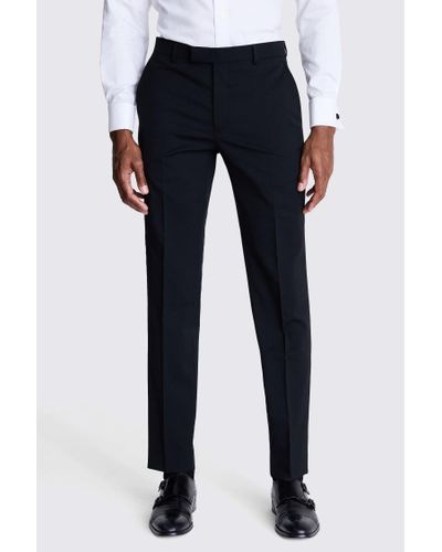 Ted Baker Tailored Fit Twill Eco Trousers - Black