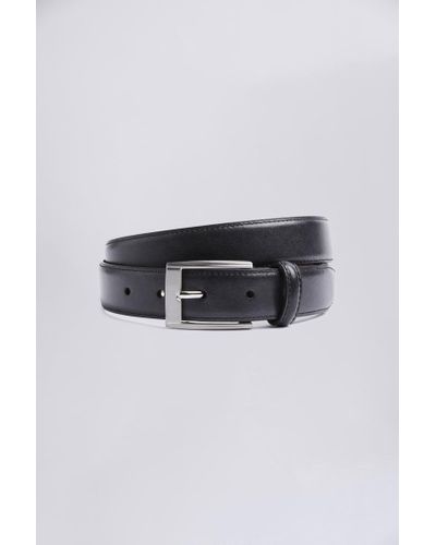 Moss Leather Belt - Black