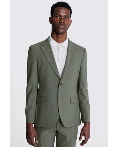 DKNY Slim Fit Sage Suit Jacket - Green