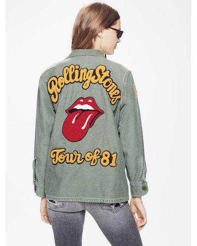 rolling stones patch jacket