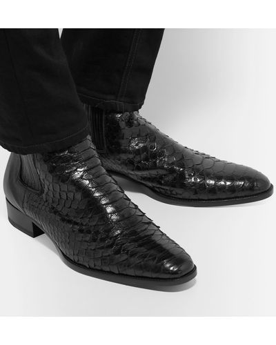 saint laurent python wyatt