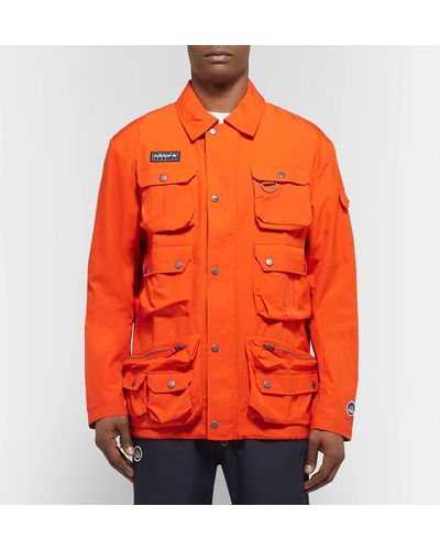 adidas spzl jacket orange
