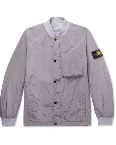 reversible stone island jacket
