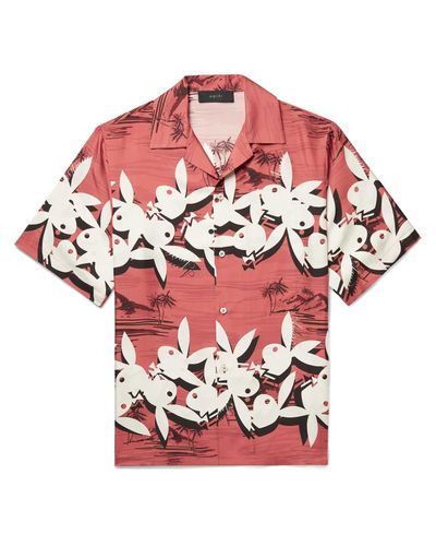 playboy cover collage camp shirt