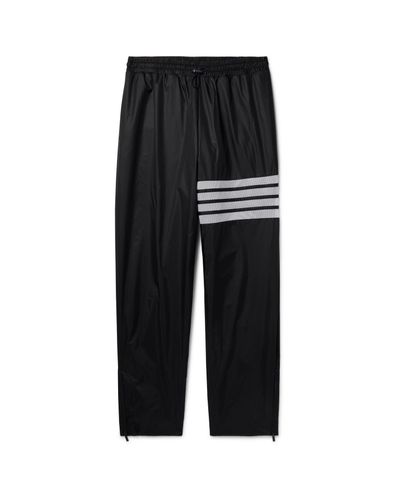 tapered striped pants