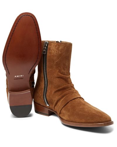 amiri skinny stack boots