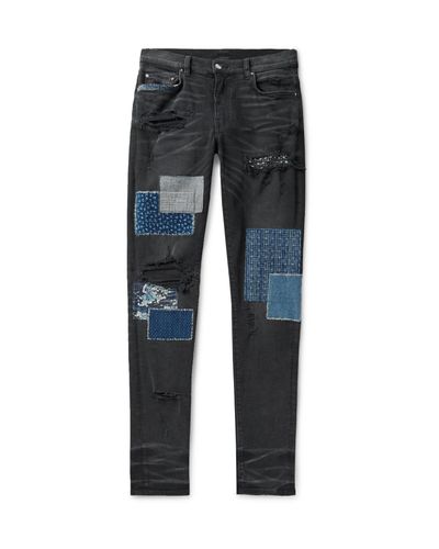 Amiri Denim Japanese Repair Jean in 