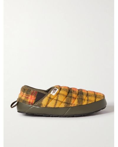 north face wool slippers