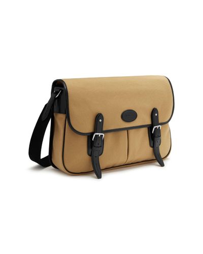 Mulberry Leather Heritage Messenger in Natural for Men - Lyst