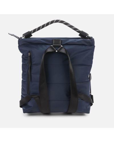 radley navy backpack
