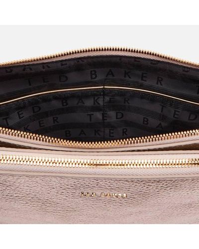 Ciarraa soft leather double pouch xbody new arrivals
