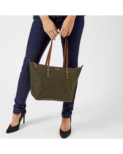 Lauren by Ralph Lauren Synthetic Chadwick Shopper Bag in Green - Lyst