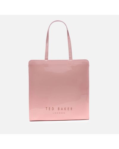 Ted Baker Almacon Bow Detail Large Icon Bag in Pink - Lyst