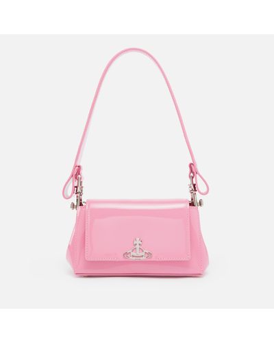 Vivienne Westwood Small Hazel Patent-leather Bag - Pink