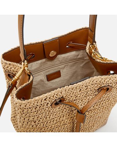 crochet straw bag