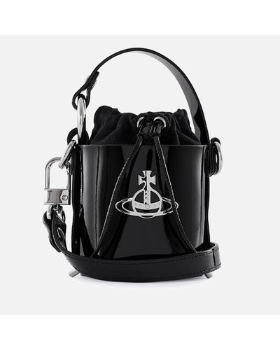 Vivienne Westwood Mini Daisy Leather Bag - Black