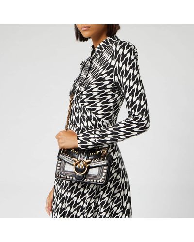 torebka pinko love mix studs