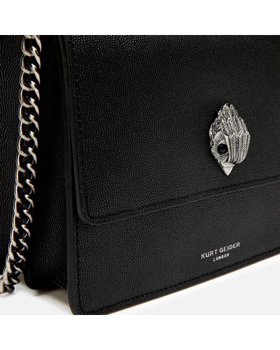 kurt geiger shoreditch bolsa black