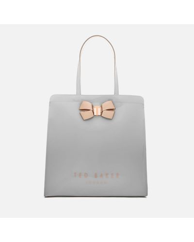 Ted Baker Vallcon Bow Detail Large Icon Bag - Lyst