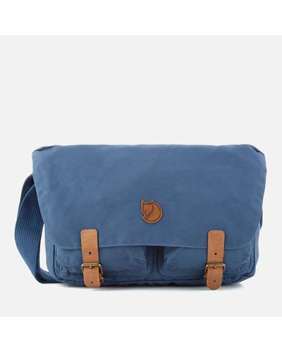 Fjallraven Cotton Ovik Shoulder Bag in Navy (Blue) for Men - Lyst