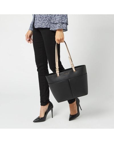 michael kors bedford tote black
